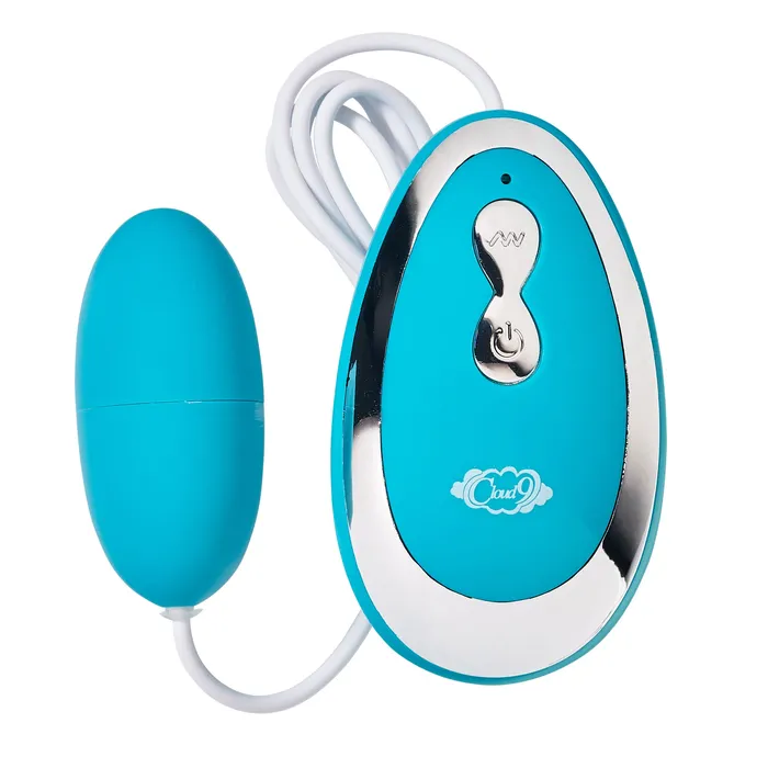 Cloud 9 Novelties Female Sex Toys Cloud 9 3 Speed Bullet With Remote Blue