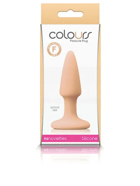 Colors Pleasures Mini Plug White NS Novelties Anal