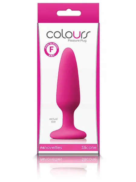 Colors Pleasures Small Plug Pink NS Novelties Anal