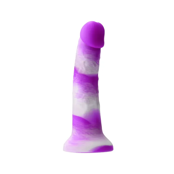Colours Pleasures Yum Yum 7 In Dildo Purple nsnovelties Dildos