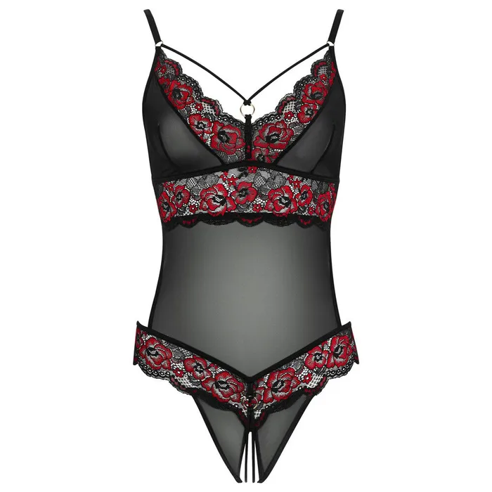 Cottelli Collection Female Sex Toys Cottelli Crotchless Body With Lace Cottelli Collection Female Sex Toys Cottelli Crotchless Body With Lace