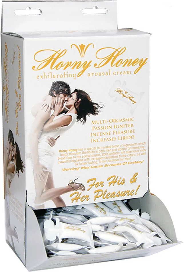 Couples Horny Honey Stimulating Arousal Gel 144 Piece Display 2 Cc Pillow Packs Hott Products Couples Horny Honey Stimulating Arousal Gel 144 Piece Display 2 Cc Pillow Packs Hott Products