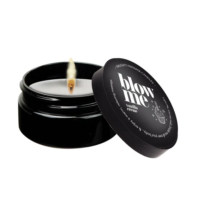 Couples Kama Sutra Blow Me Massage Candle 2 Oz Vanilla