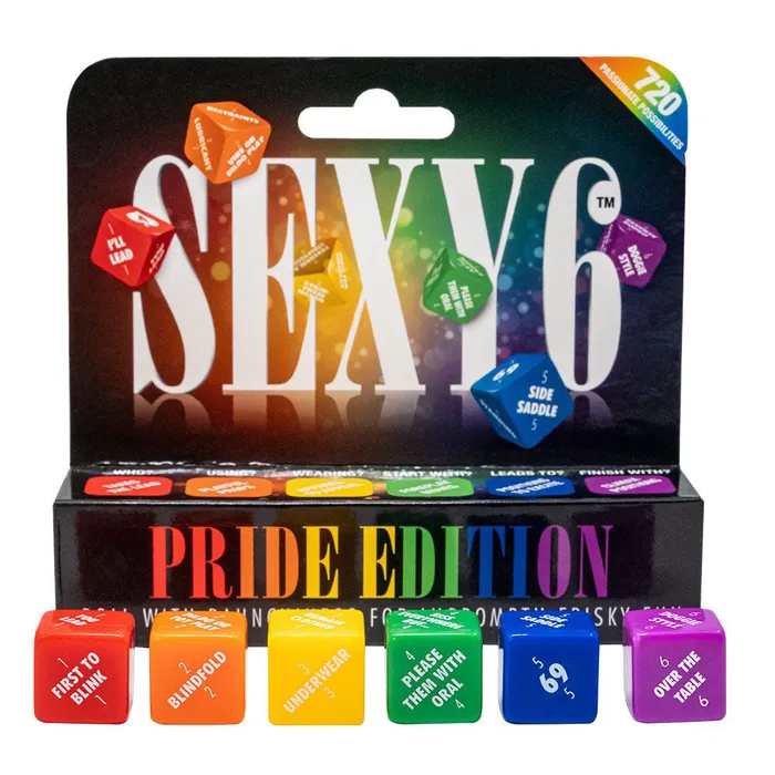 Creative Conceptions Couples Sexy 6 Dice Pride Edition