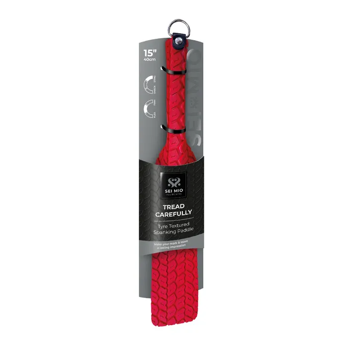 Creative Conceptions Sei Mio Tyre Paddle Red Vibrators