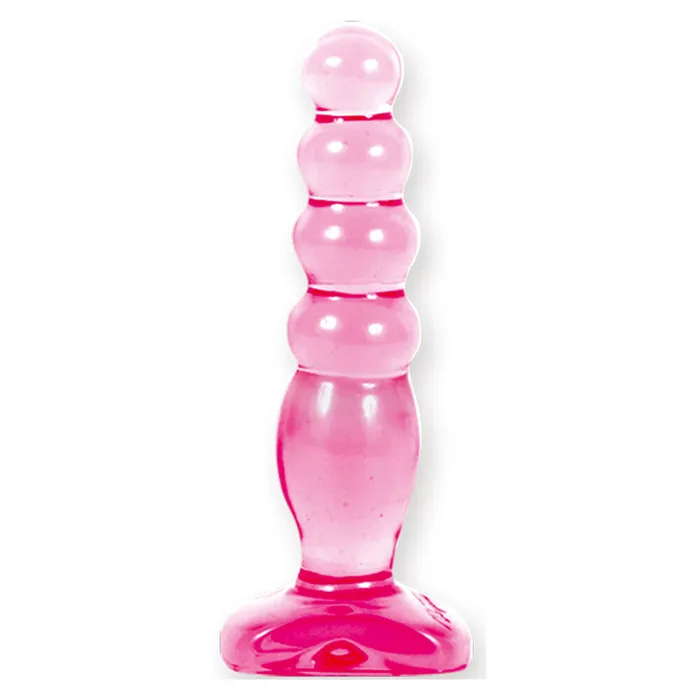 Crystal Jellies Anal Delight Butt Plug Pink Doc Johnson Anal