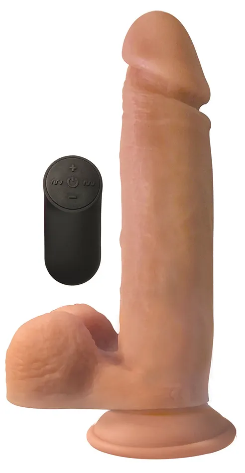 Curve Toys Dildos Big Shot 9 Inch With Balls