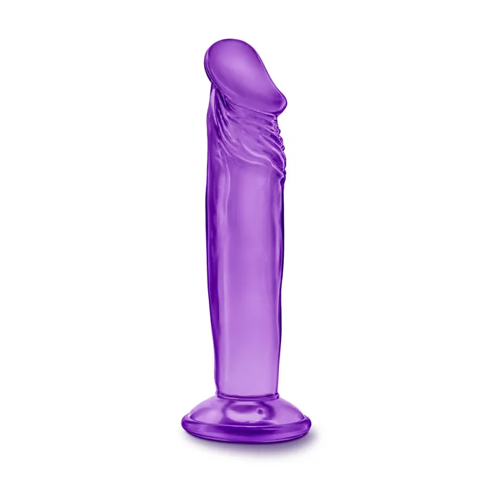 Dildos B Yours Sweet n Small 6 Inch Dildo With Suction Cup Purple Blush