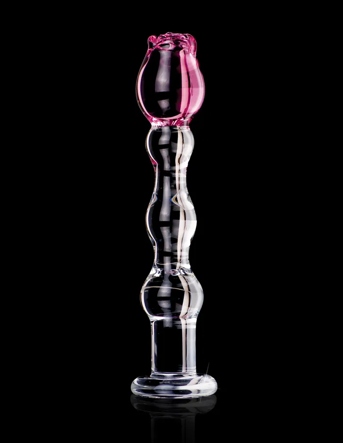 Dildos Icicles No 12 Clear Pink Pipedream