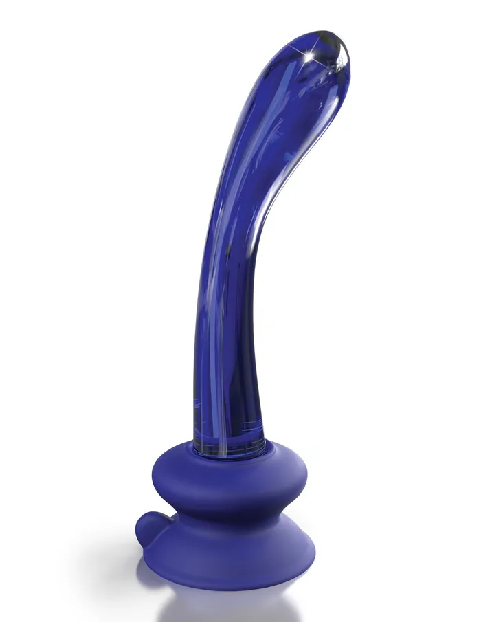 Dildos Icicles No 89 With Silicone Suction Cup Purple Pipedream