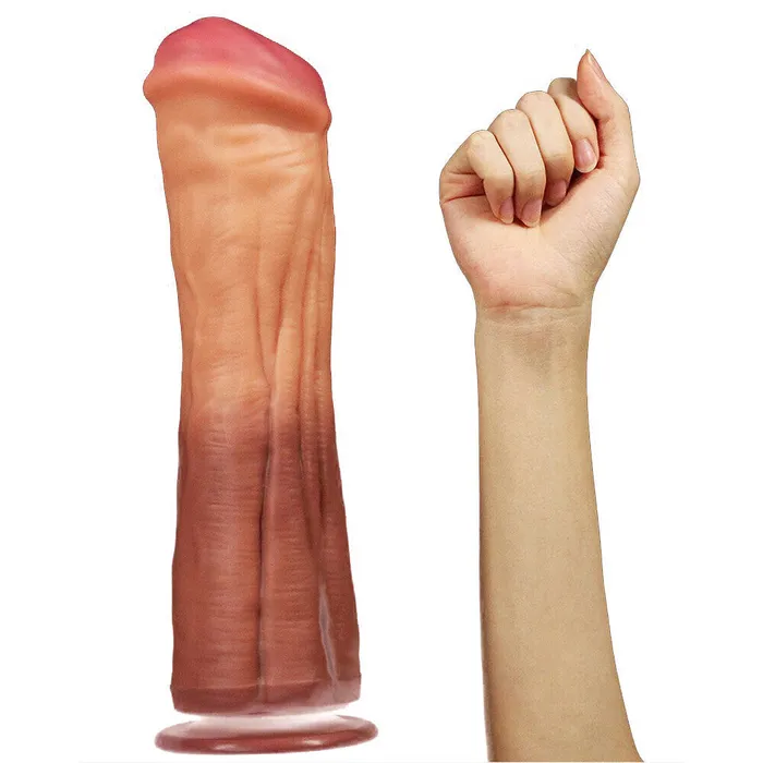 Dildos Lovetoy Lovetoy 12 Inch Dual Layered Silicone Horse Cock