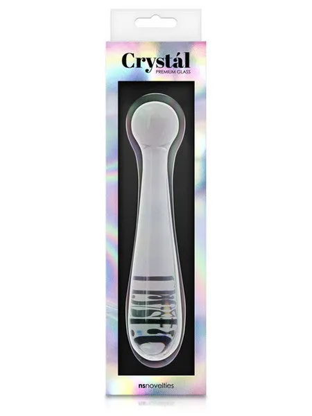 Dildos NS Novelties Crystal Pleasure Wand Clear
