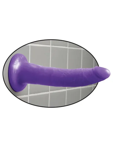 Dildos Pipedream Products Dillio Purple 7 in Slim