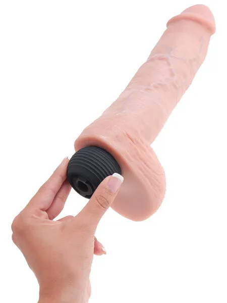 Dildos Pipedream Products King Cock 8 in Squirting Cock w Balls Flesh