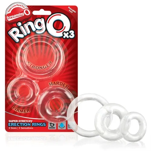 Dildos Screaming O Ringo X3 Clear Each