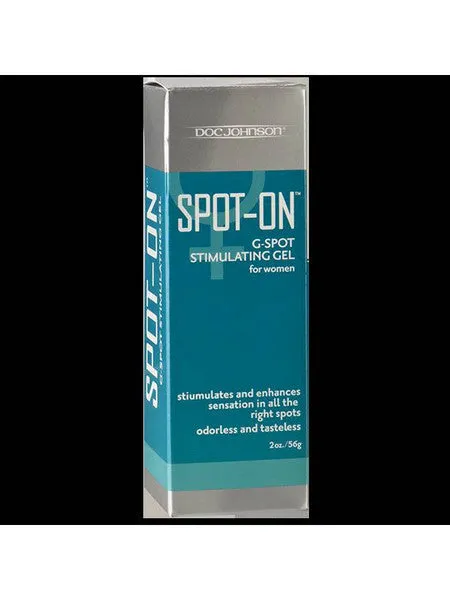 Doc Johnson Female Sex Toys Spot On G Spot Stimulating Gel For Women 2 Oz Bulk Doc Johnson Female Sex Toys Spot On G Spot Stimulating Gel For Women 2 Oz Bulk