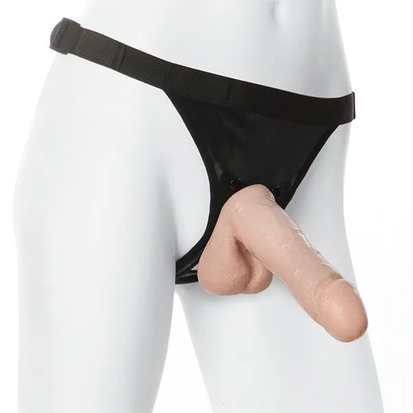 Doc Johnson Female Sex Toys VacULock 7 Inch Realistic Cock With Ultra Harness Doc Johnson Female Sex Toys VacULock 7 Inch Realistic Cock With Ultra Harness