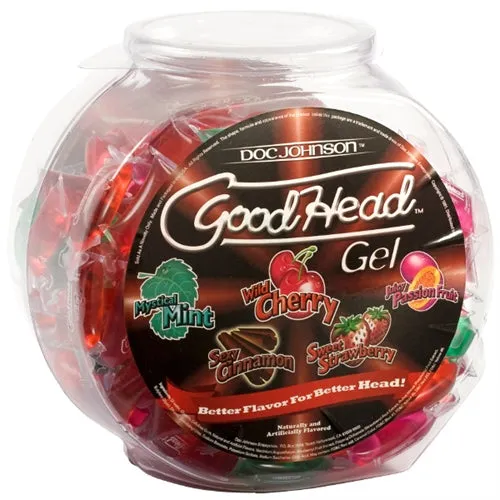 Doc Johnson Male Sex Toys Good Head Mini Packs 216 Pcs Fishbowl