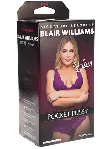 Doc Johnson Male Sex Toys Signature Strokers Blair Williams ULTRASKYN Pocket Pussy Doc Johnson Male Sex Toys Signature Strokers Blair Williams ULTRASKYN Pocket Pussy