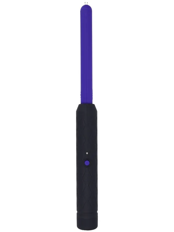 Doc Johnson Vibrators Merci The Stinger Electroplay Wand Black Violet
