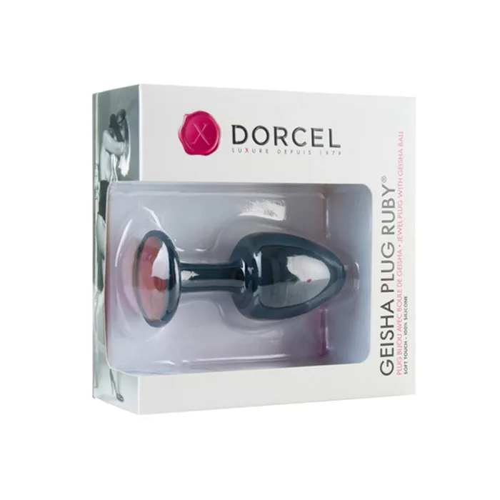 Dorcel Medium Geisha Anal Plug Ruby Dorcel Anal
