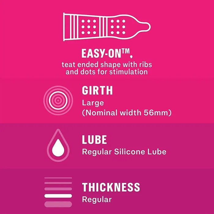 Durex Pleasure Me Ribbed And Dotted Condoms 12 Pack Durex Condoms Female Sex Toys Durex Pleasure Me Ribbed And Dotted Condoms 12 Pack Durex Condoms Female Sex Toys
