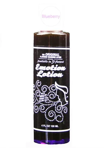 Emotion Lotion Blueberry 4 Fl Oz Emotion Lotion Vibrators