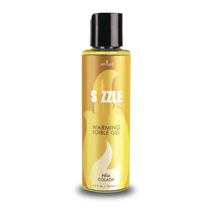 Enhancers Sensuva Sizzle Lips Warming Edible Gel Pina Colada 42 Fl Oz 125 ml Enhancers Sensuva Sizzle Lips Warming Edible Gel Pina Colada 42 Fl Oz 125 ml
