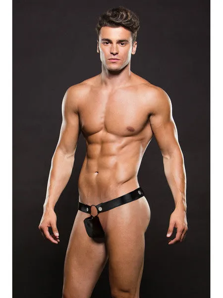 Envy Hercules Thong Black LXl Baci Anal