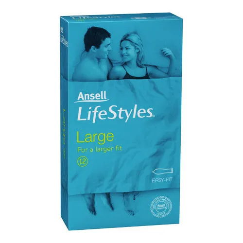 Female Sex Toys Ansell Lifestyles Large 12s