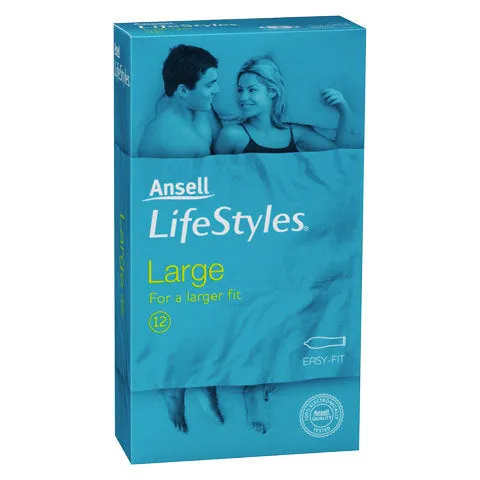 Female Sex Toys Ansell Lifestyles Large 12s