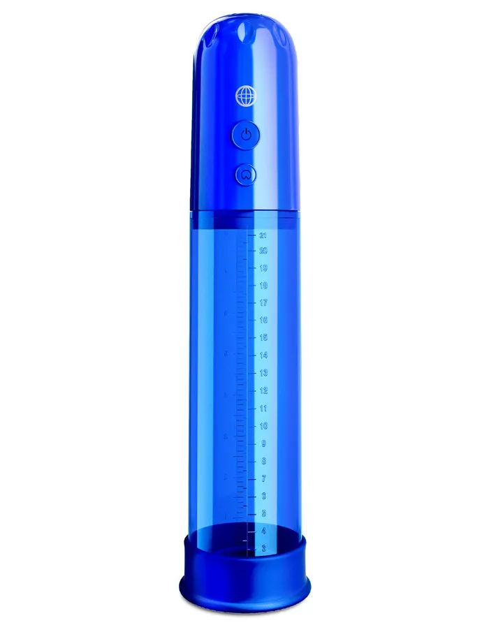 Female Sex Toys Classix AutoVac Power Pump Blue Pipedream