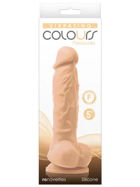 Female Sex Toys Colours Pleasures Vibrating 5 in Dildo White NS Novelties Female Sex Toys Colours Pleasures Vibrating 5 in Dildo White NS Novelties