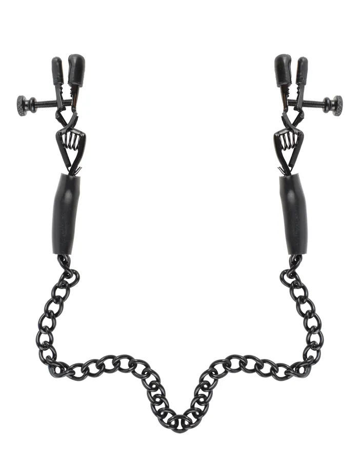 Female Sex Toys Pipedream Fetish Fantasy Series Adjustable Nipple Chain Clamps Female Sex Toys Pipedream Fetish Fantasy Series Adjustable Nipple Chain Clamps