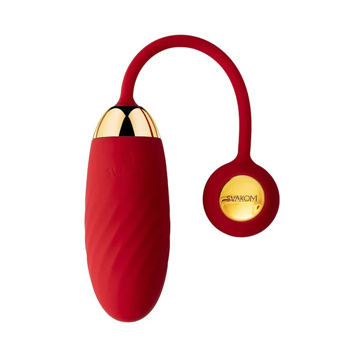 Female Sex Toys Svakom Ella Neo Red Interactive Vibrating Bullet Svakom