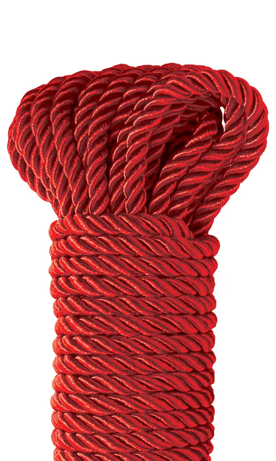 Fetish Fantasy Series Deluxe Silky Rope Red Pipedream Couples