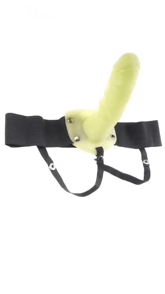 Fetish Fantasy Series for Him or Her Hollow Strapon Glow in the Dark Pipedream Female Sex Toys Fetish Fantasy Series for Him or Her Hollow Strapon Glow in the Dark Pipedream Female Sex Toys