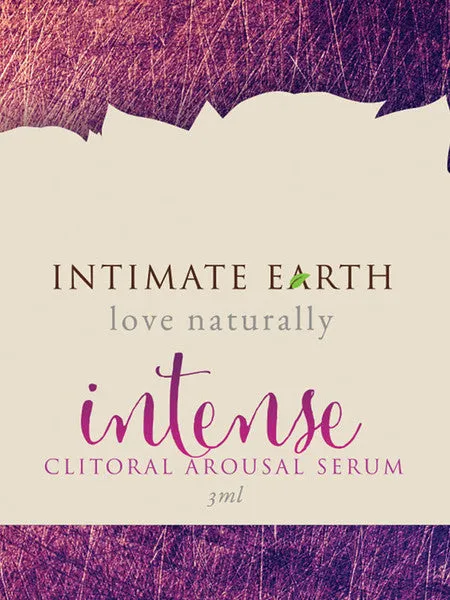 Intimate Earth Female Sex Toys Intense Clitoral Serum 3ml Foil