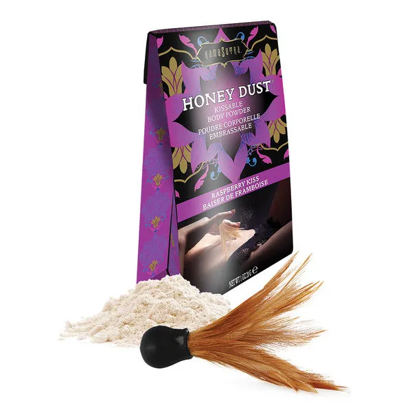 Kama Sutra Products Vibrators HONEY DUST Raspberry Kiss 1 oz28 g