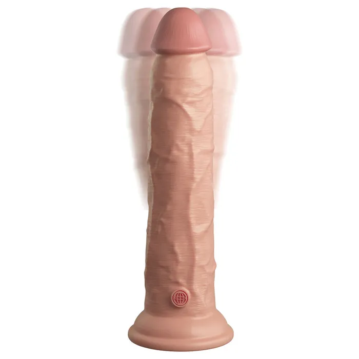 King Cock Elite 9 Inch Dual Density Vibrating Cock Flesh Pink PipeDream Dildos King Cock Elite 9 Inch Dual Density Vibrating Cock Flesh Pink PipeDream Dildos