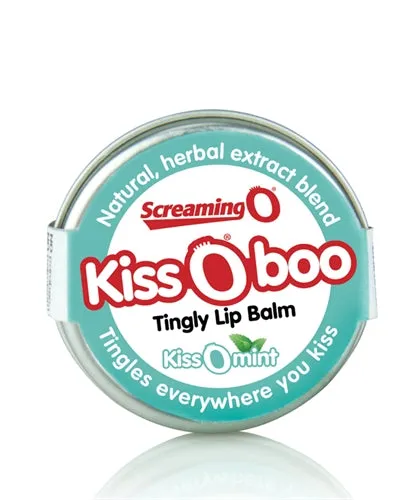 Kissoboo Tingly Lip Balm Each Kissomint Screaming O Vibrators