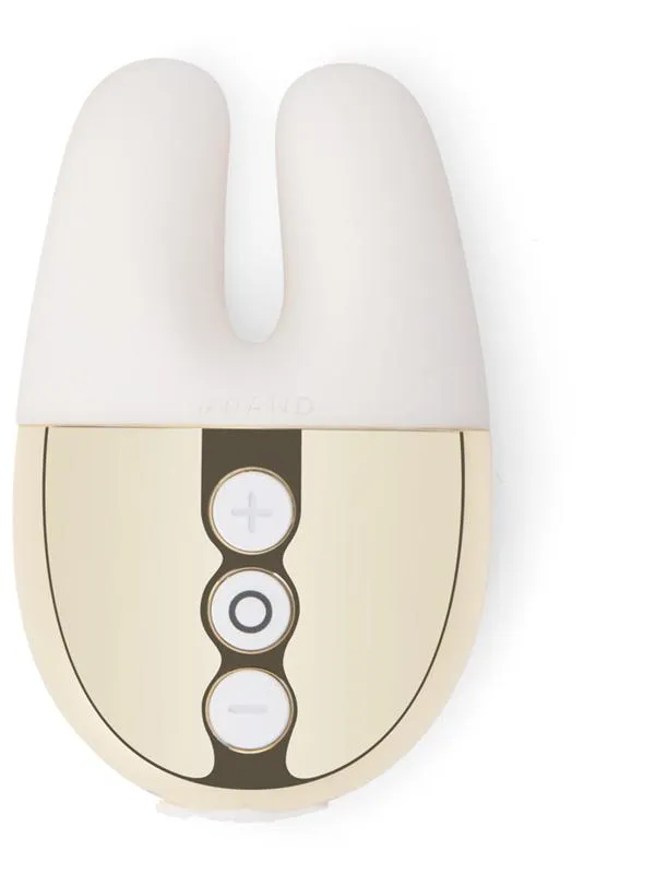 Le Wand Le Wand Chrome Double Vibe Limited Edition WhiteGold Vibrators