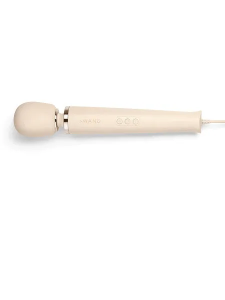 Le Wand Le Wand Powerful PlugIn Vibrating Massager Cream Female Sex Toys