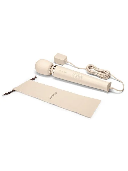 Le Wand Le Wand Powerful PlugIn Vibrating Massager Cream Female Sex Toys
