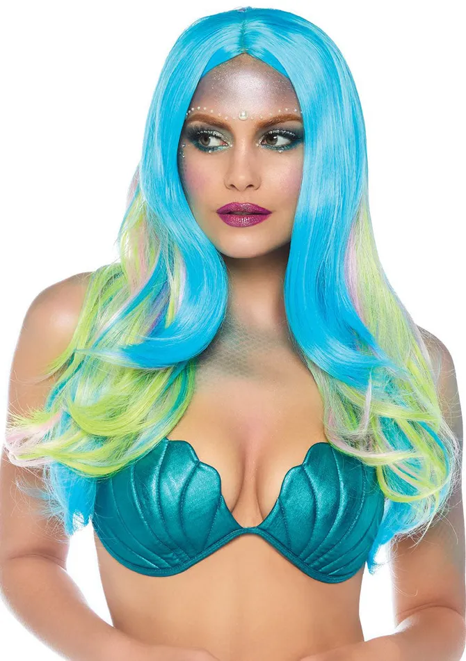 Leg Avenue Mystic Hue Long Wig Vibrators