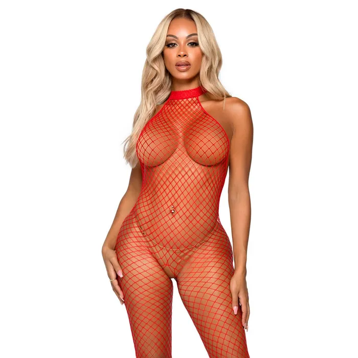 Leg Avenue Racer Neck Bodystocking Red UK 6 to 12 Leg Avenue Lingerie Vibrators Leg Avenue Racer Neck Bodystocking Red UK 6 to 12 Leg Avenue Lingerie Vibrators