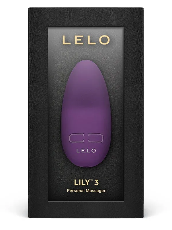 Lelo Anal LILY 3 Dark Plum Lelo Anal LILY 3 Dark Plum
