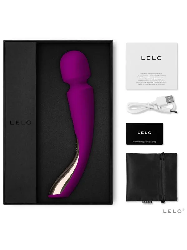 Lelo Vibrators Smart Wand 2 Medium Deep Rose Lelo Vibrators Smart Wand 2 Medium Deep Rose