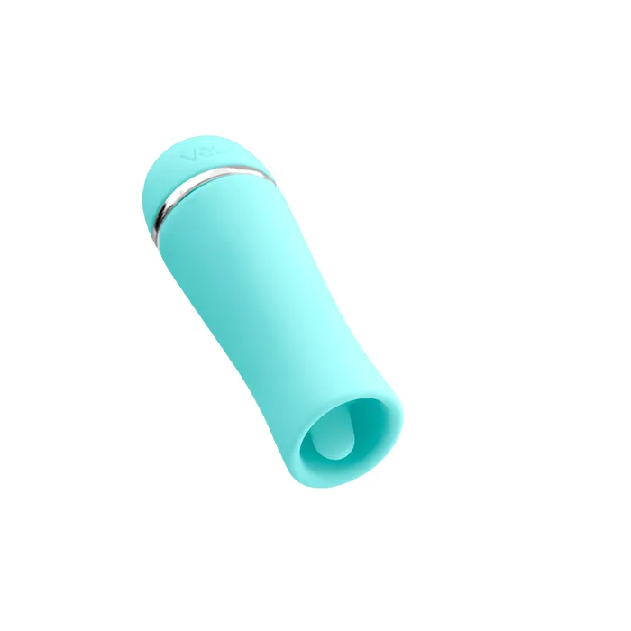 Liki Rechargeable Flicker Vibe Tease Me Turqoise VeDO Vibrators