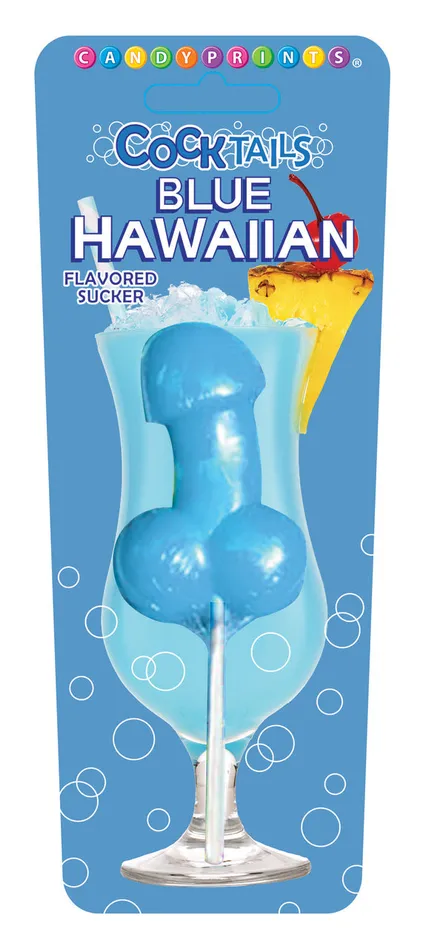 Little Genie Blue Hawaiian Cocktail Sucker Vibrators